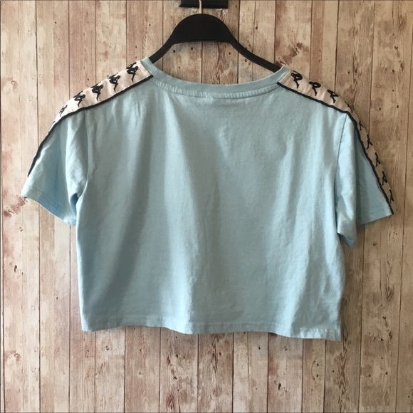 Kappa Short Sleeve Logo Cropped Tee - Picture 2 of 3